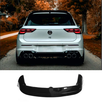 Rear Spoiler for VW Golf8 MK8 R GTD GTI 2019-2025 CS Style Roof Spoiler Gloss Black